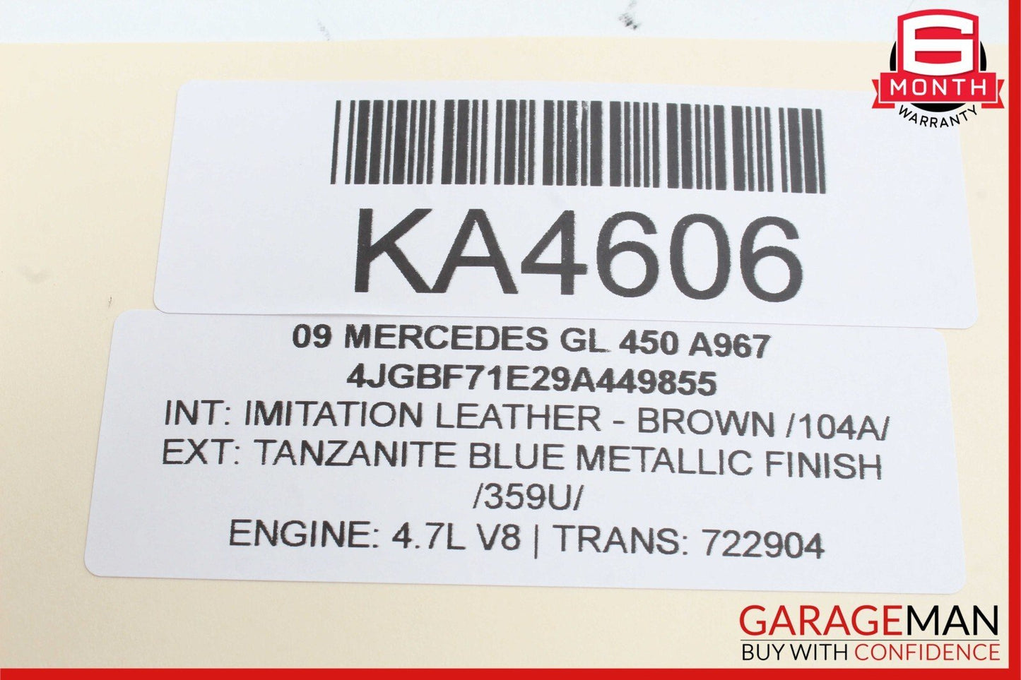 03-12 Mercedes X164 GL450 SLK280 E350 Front Left Side Seat Control Module OEM