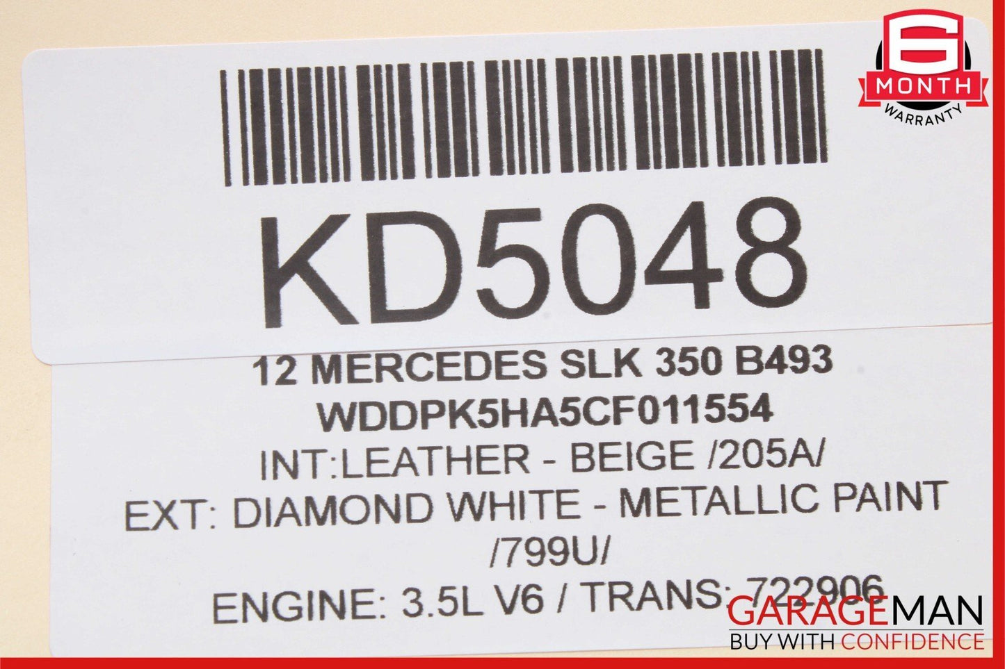 12-16 Mercedes R172 SLK250 SLK350 Floor Gear Shift Shifter Selector Box OEM