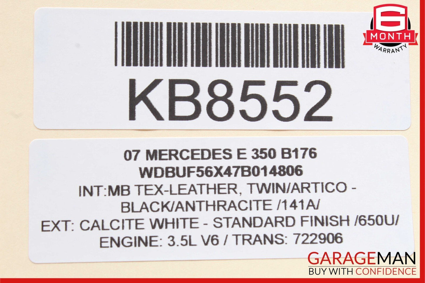 03-11 Mercedes W211 E350 Front Right Passenger Side Under Seat Control Module