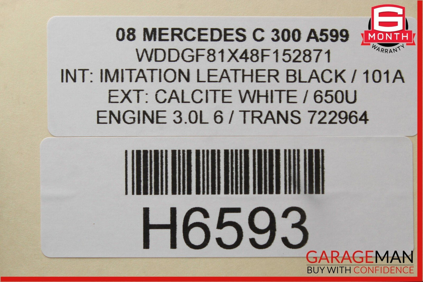 08-11 Mercedes W204 C300 C350 Anti Theft Alarm Signal Horn Siren