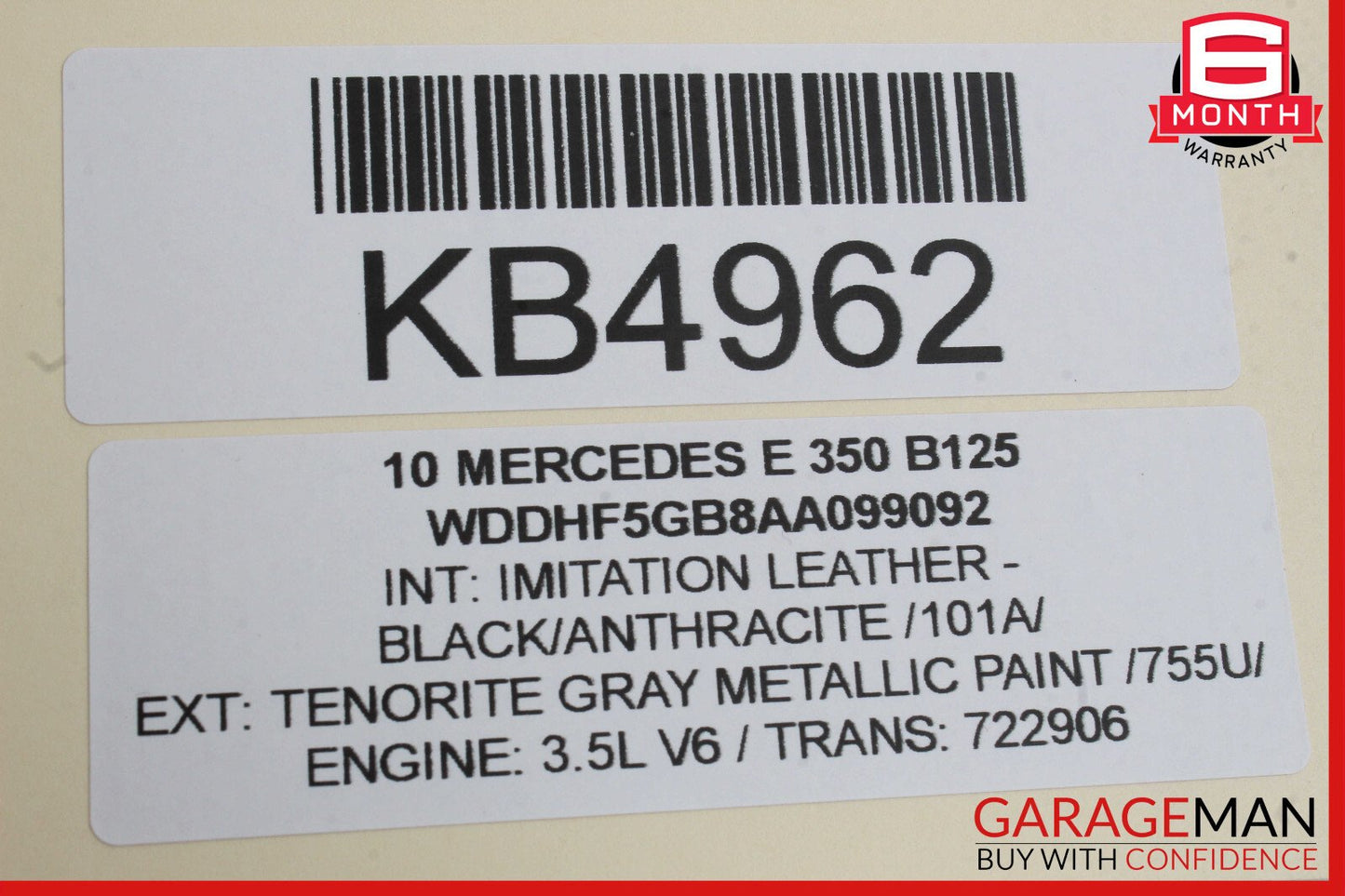 10-11 Mercedes W212 E350 E550 Rear Fuse Relay Box SAM Assembly 2129000004 OEM