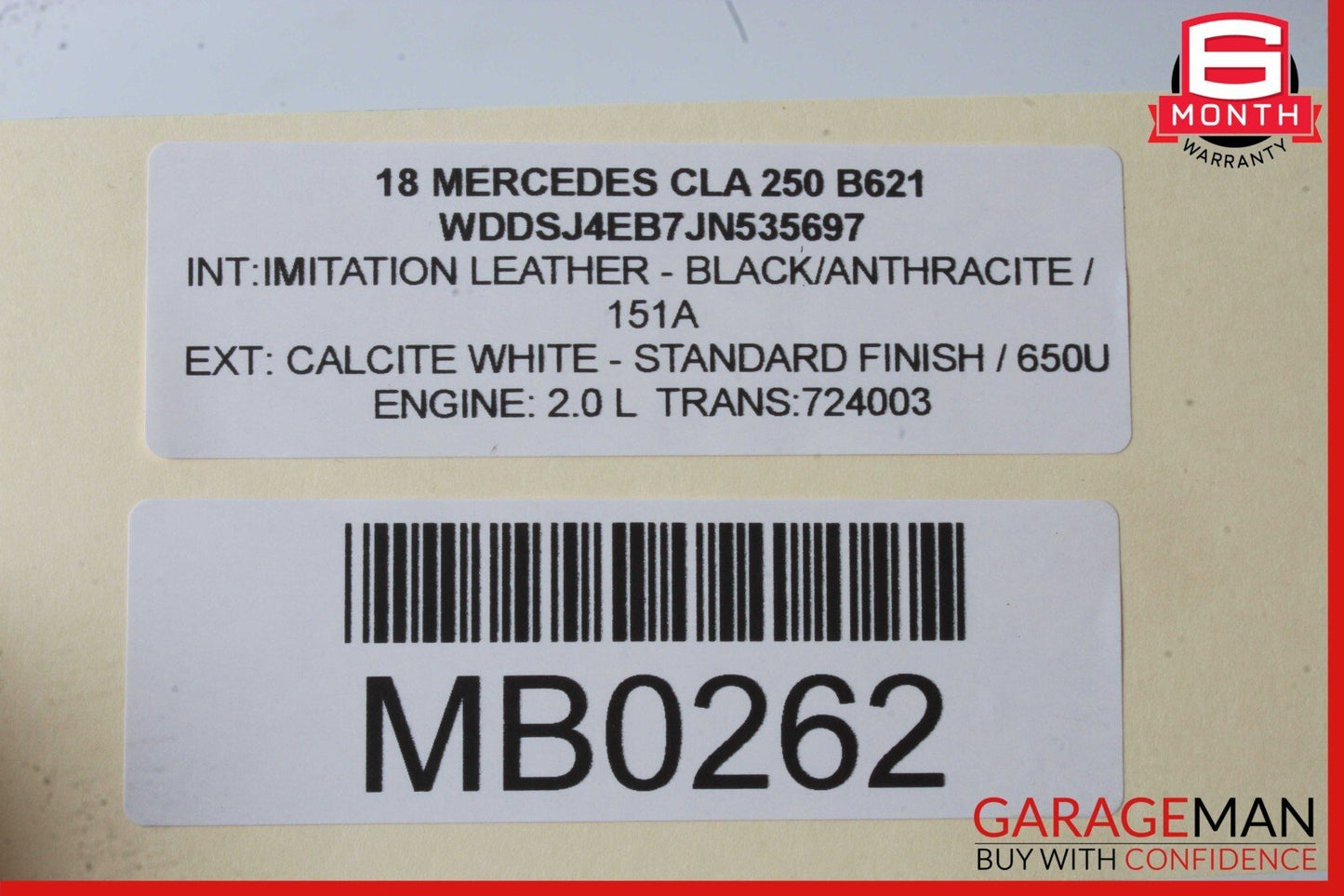 14-20 Mercedes W117 CLA250 GLA250 Front Interior Relay Fuse Box 2465402614 OEM