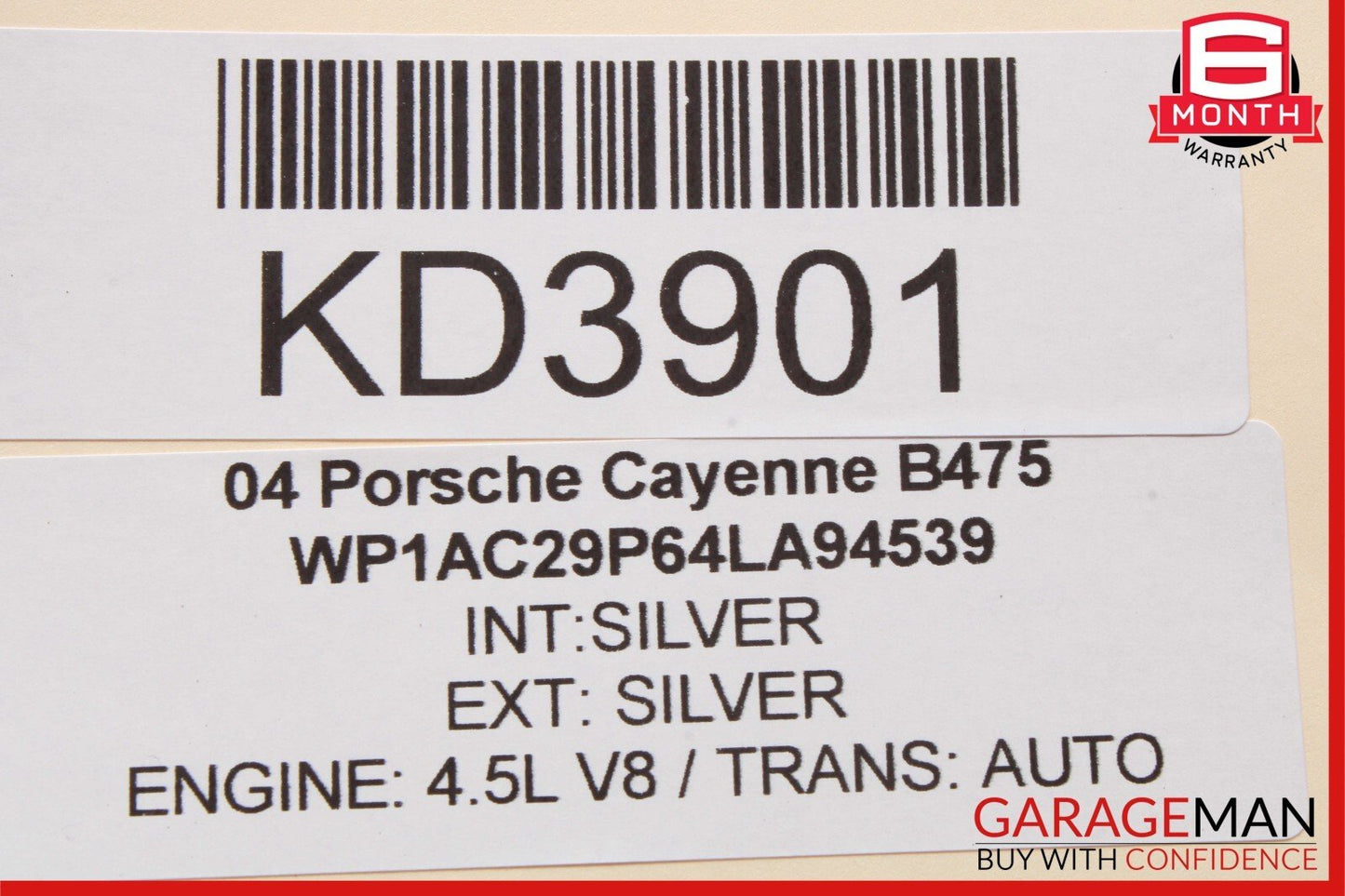 03-10 Porsche Cayenne S 955 957 Bose Rear Left & Right Side Door Speaker Set OEM