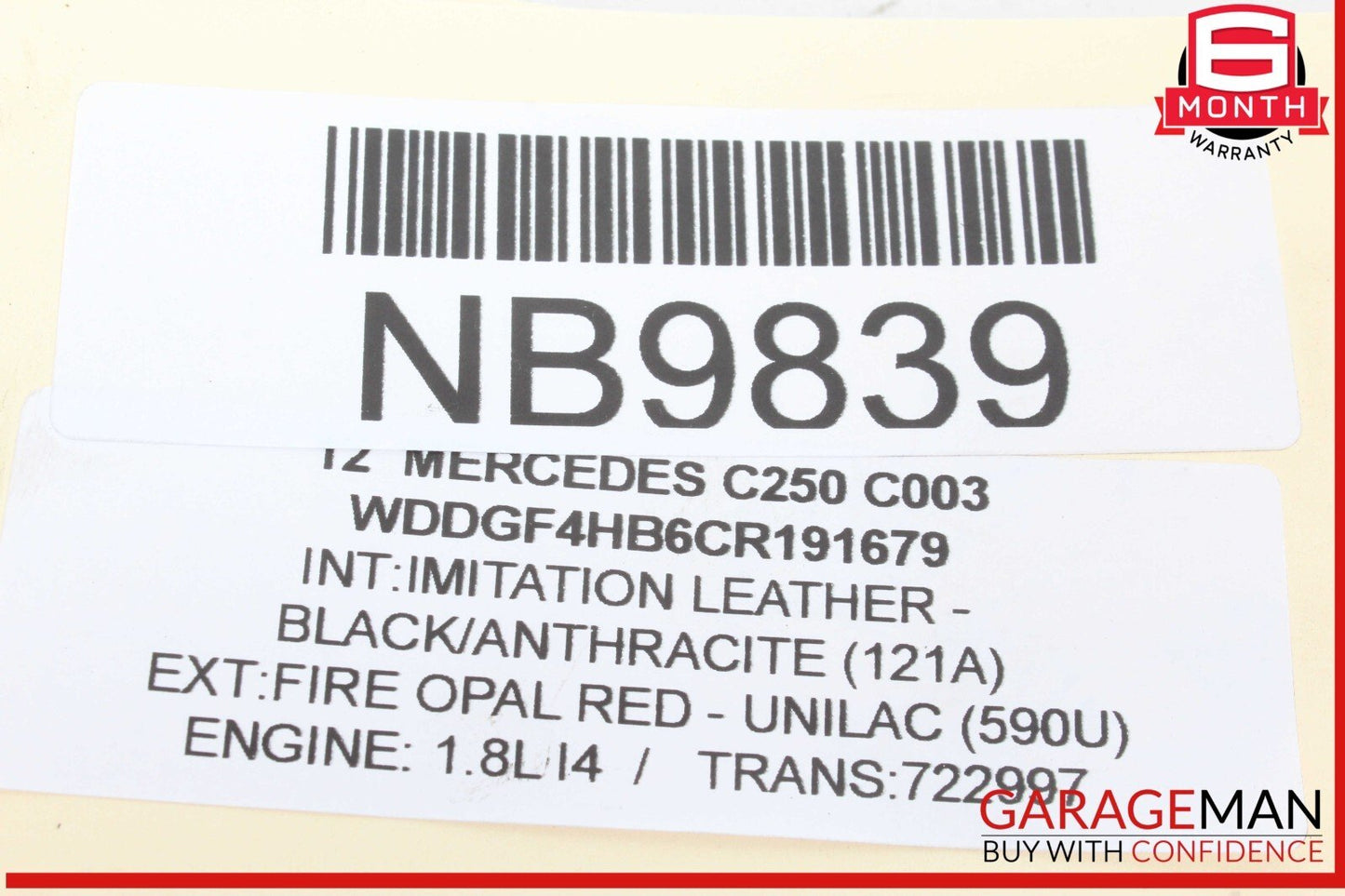 12-15 Mercedes W204 C250 SLK250 Engine Motor Crankshaft Crank Shaft Pulley OEM