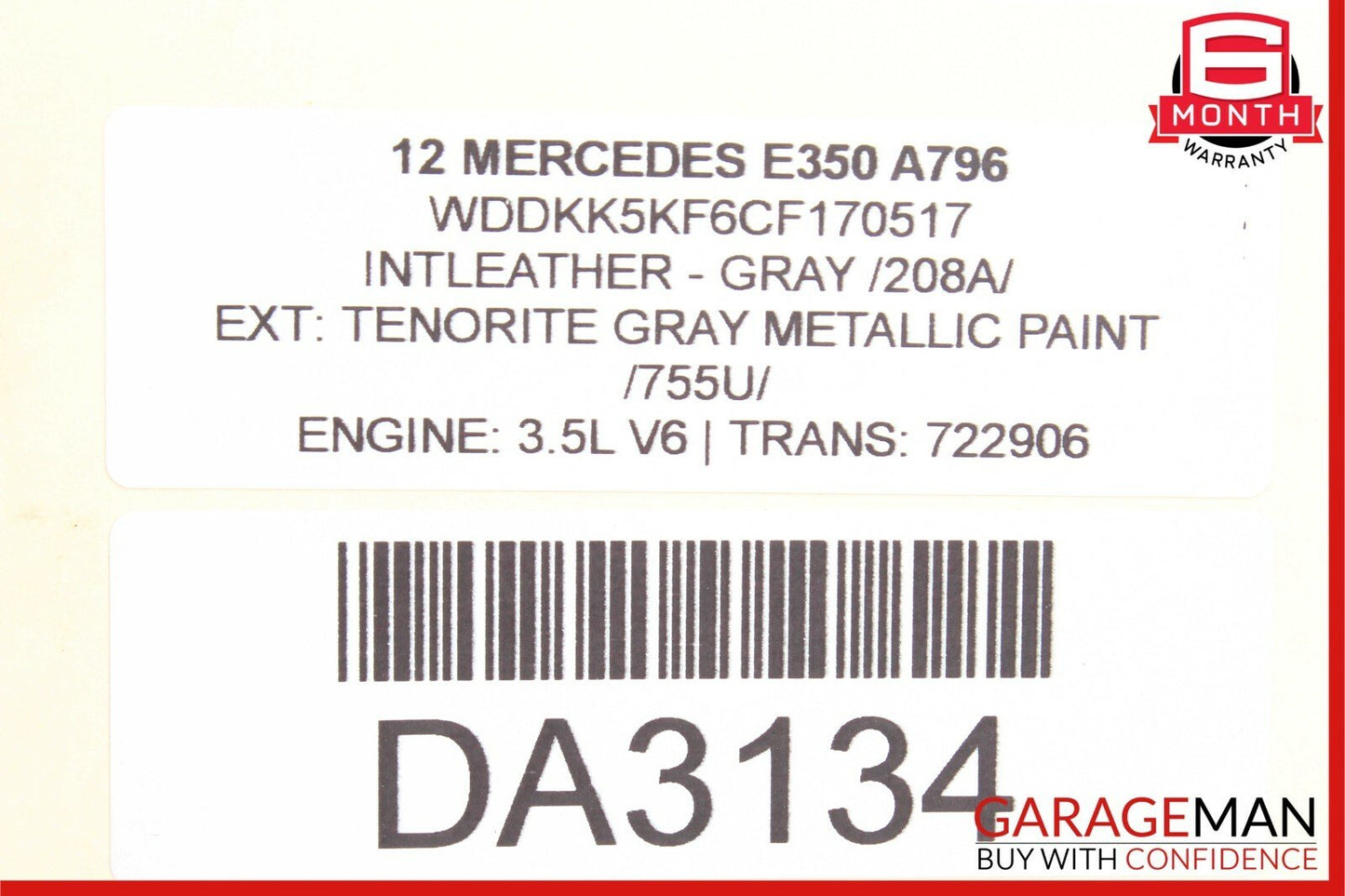 10-13 Mercedes W207 E350 Coupe Front Left Door Handle Lock Actuator OEM
