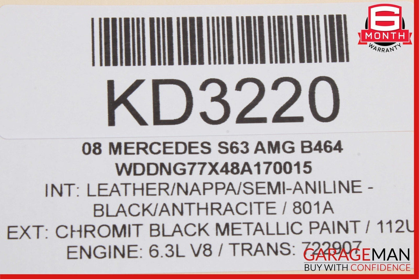 07-13 Mercedes W221 S550 S63 AMG Dashboard Air Vent Trim Panel Cover Central