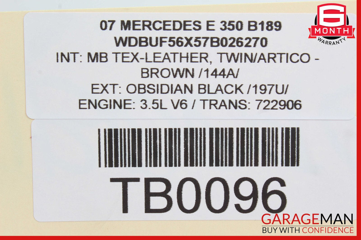 03-11 Mercedes W211 E350 E500 E550 RWD Front Left Upper Control Arm OEM