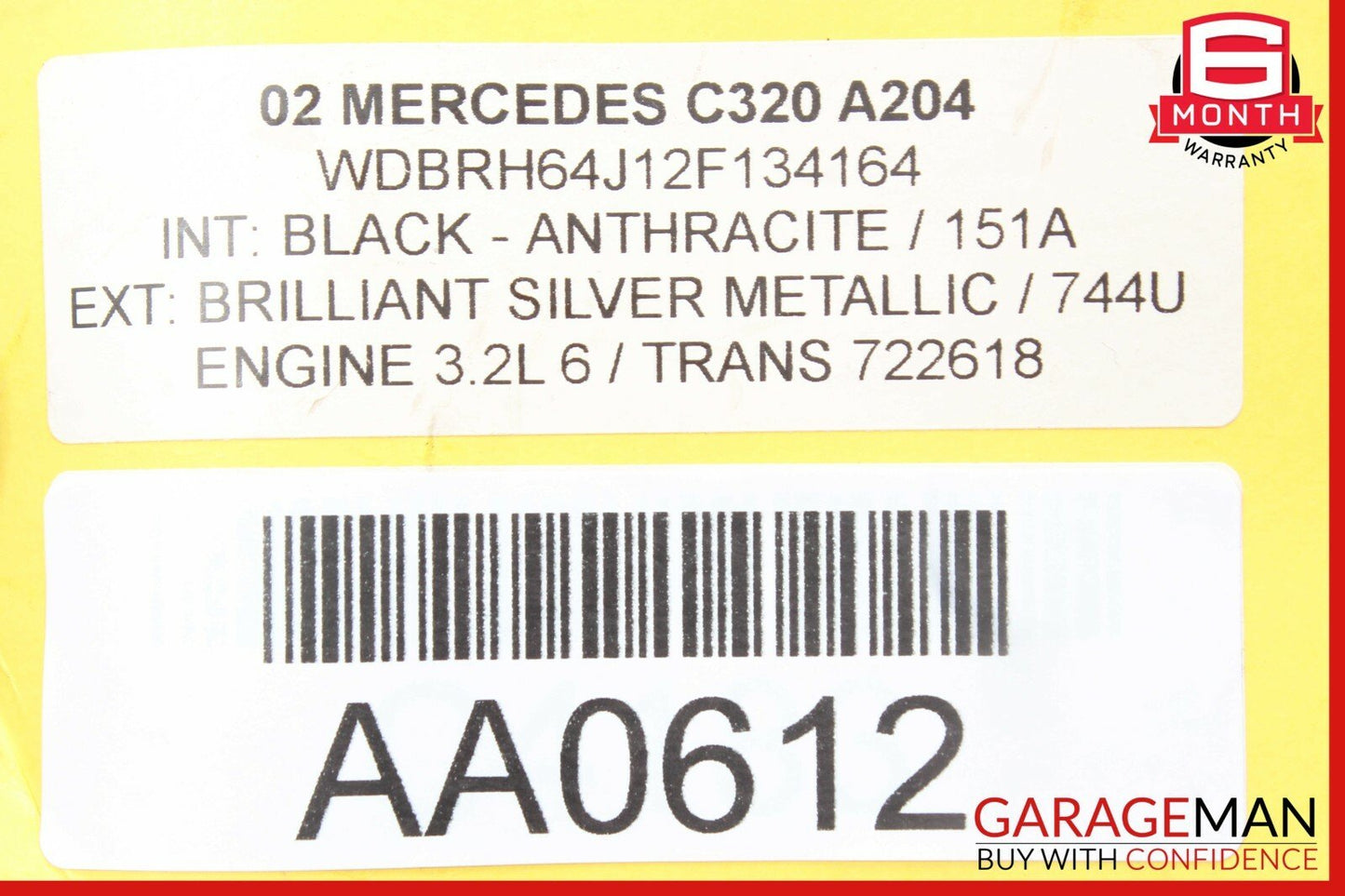 01-05 Mercedes W203 C240 C320 Center ESP Hazard Light Door Control Switch Panel