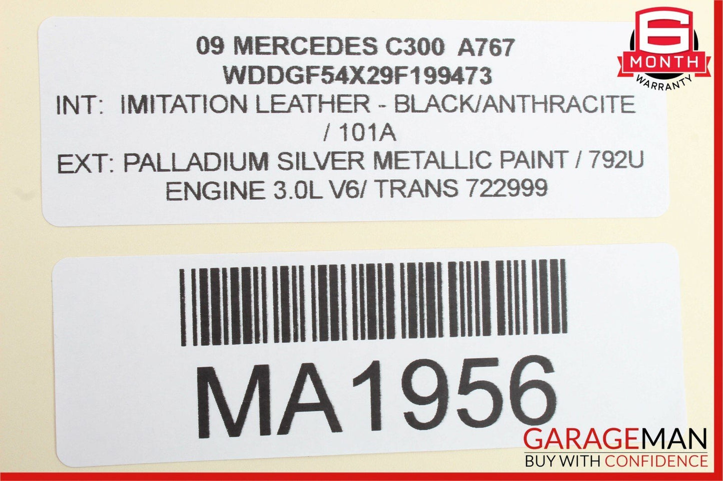 08-14 Mercedes W204 C300 C350 AC A/C Climate Control Switch Trim Bezel OEM