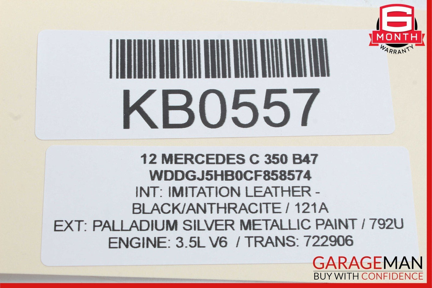 12-16 Mercedes C350 E350 GLK350 R350 Engine Motor Starter 2769062500 OEM