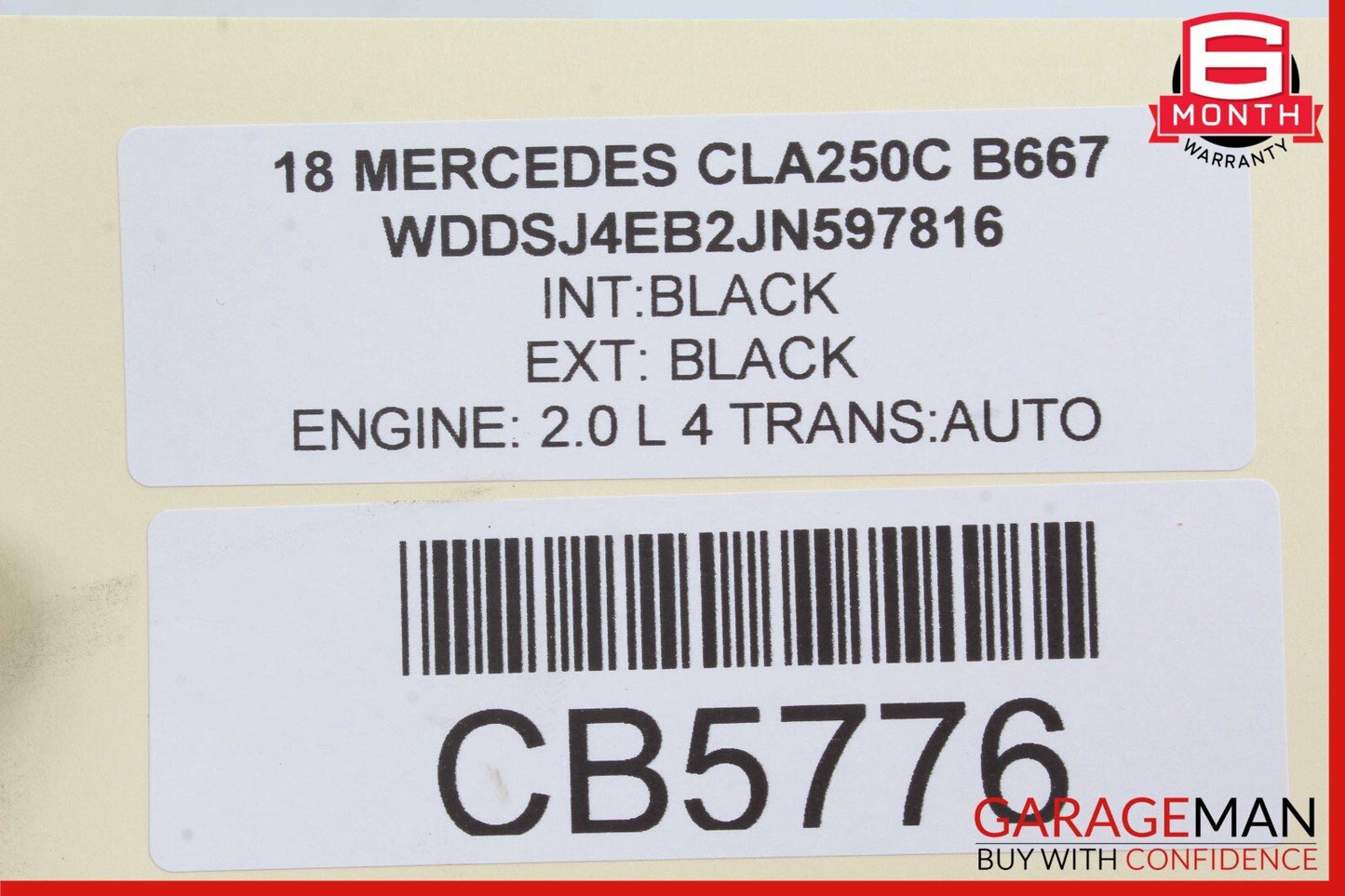 14-20 Mercedes W117 CLA250 Rear Left / Right Side Suspension Lower Control Arm