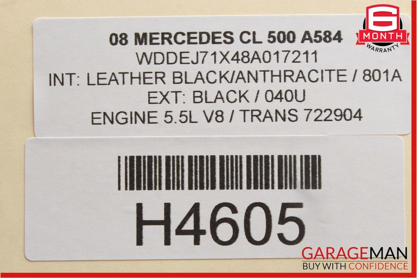 07-14 Mercedes W216 CL500 S550 Front Right Dashboard Fuse Box Relay OEM