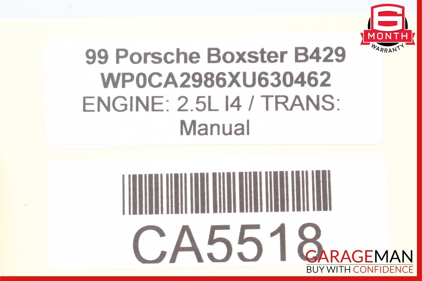 97-04 Porsche Boxster 986 Carrera 911 Front or Rear Suspension Lower Control Arm