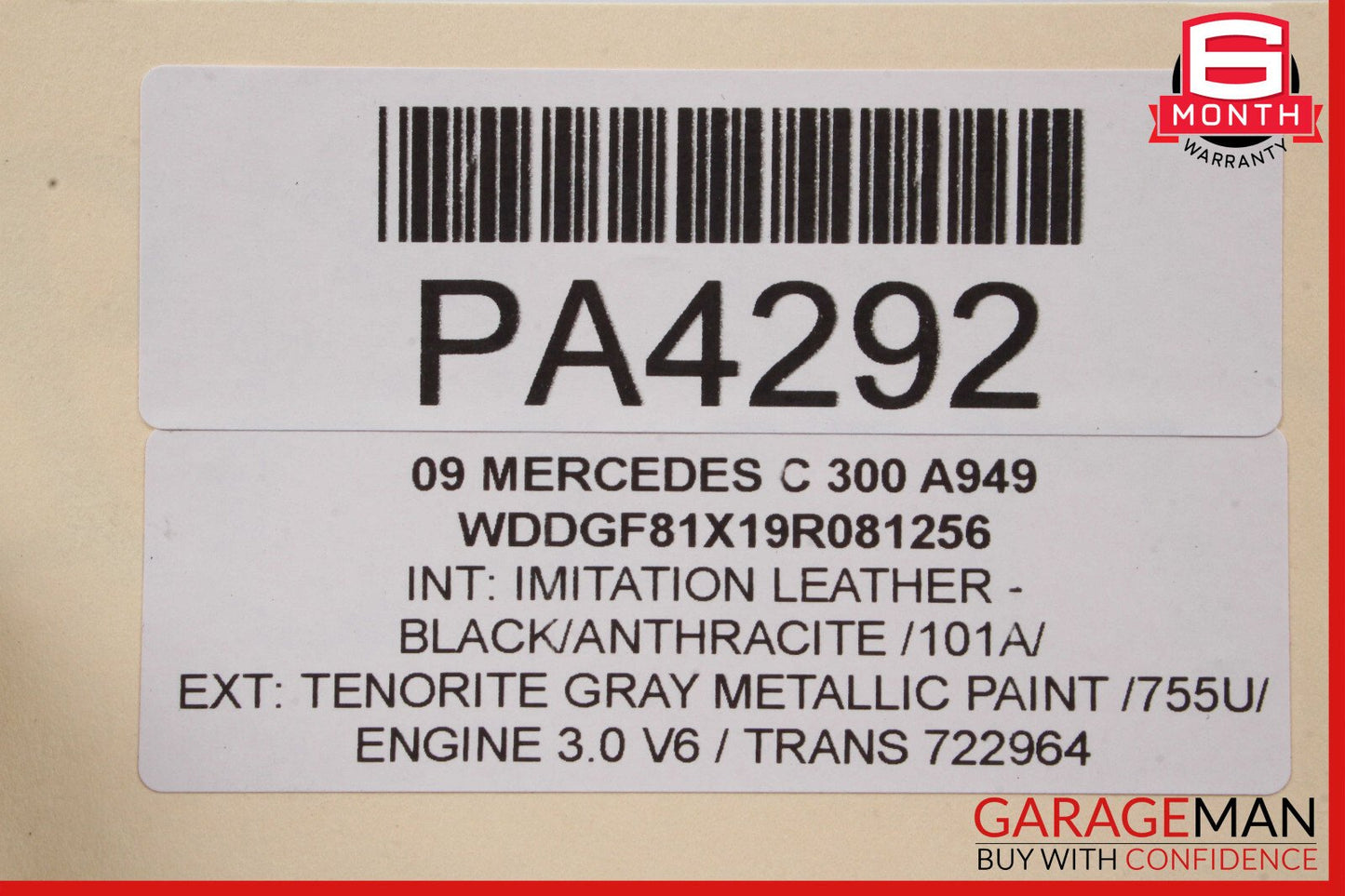08-11 Mercedes W204 C300 E350 GLK350 Engine Water Cooling Radiator OEM