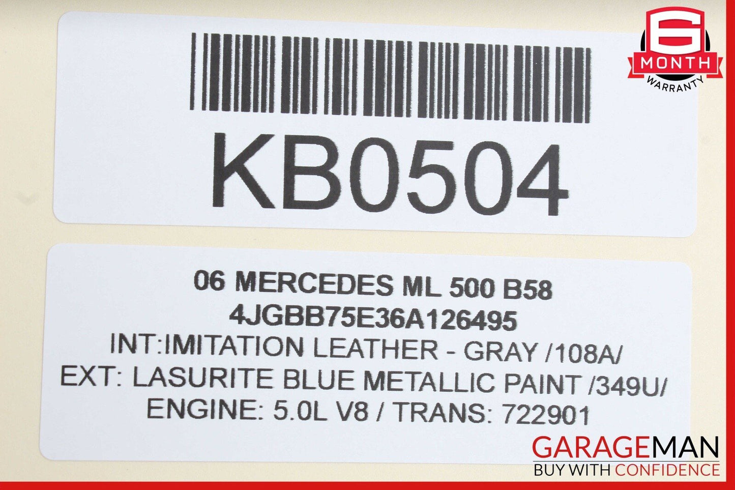 06-09 MERCEDES W164 ML500 GL550 FRONT RIGHT SEATBELT SEAT BELT RETRACTOR OEM