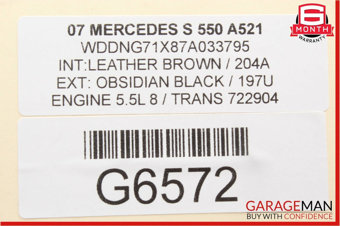 07-09 Mercedes W221 S550 S65 AMG Head Unit Navigation Command Headunit CD Player
