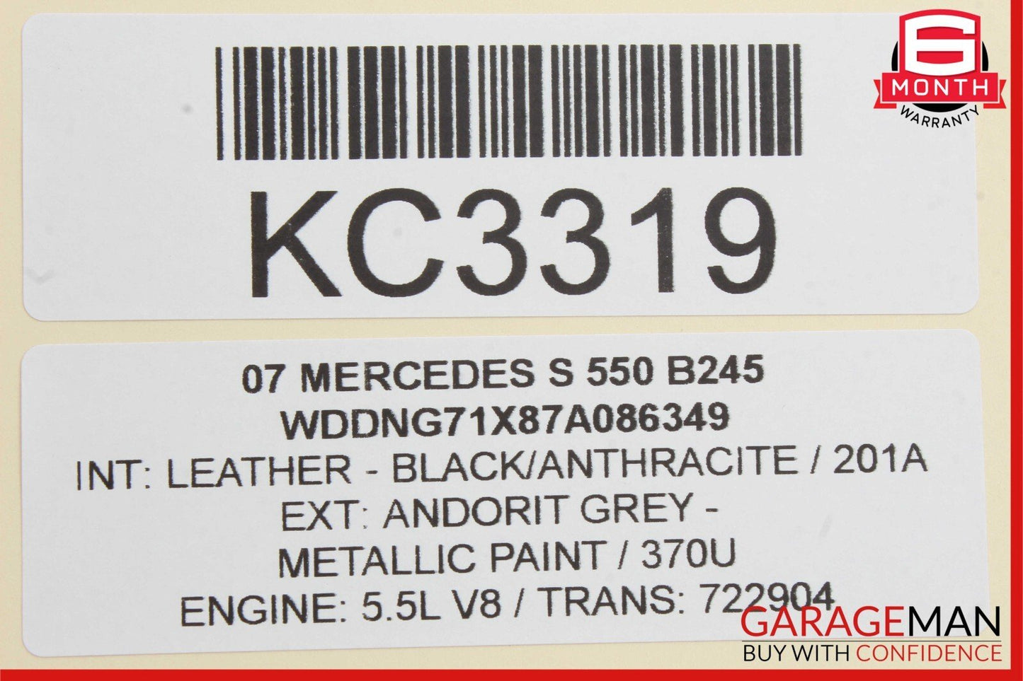07-09 Mercedes W221 S550 Rear Left & Right Door Audio Sound Speaker Set of 2 OEM