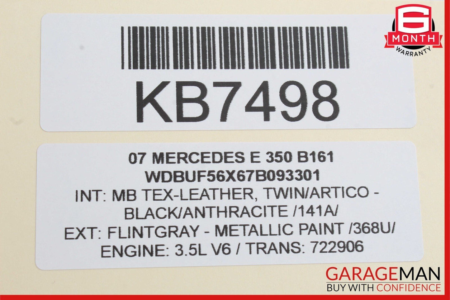 03-09 Mercedes W211 E350 E500 Front Left Driver Door Lock Latch Actuator OEM