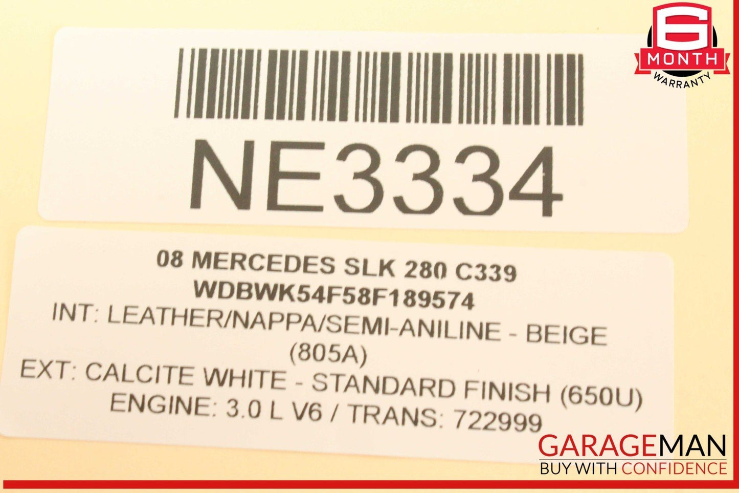 03-12 Mercedes R171 SLK280 E550 ML350 Front Right Side Seat Control Module OEM
