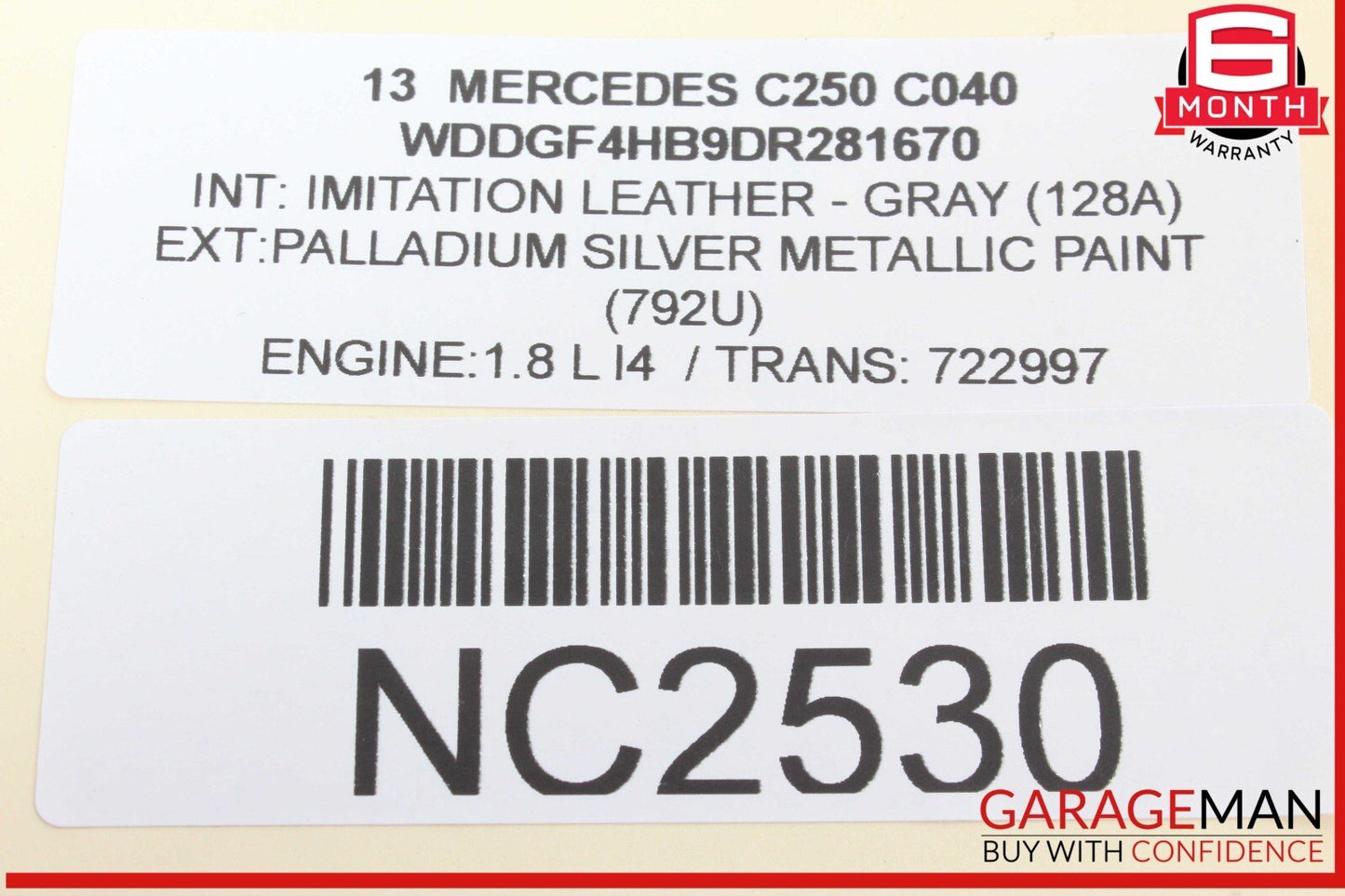 12-14 Mercedes W204 C250 Speedometer Odometer Instrument Cluster Gauge OEM