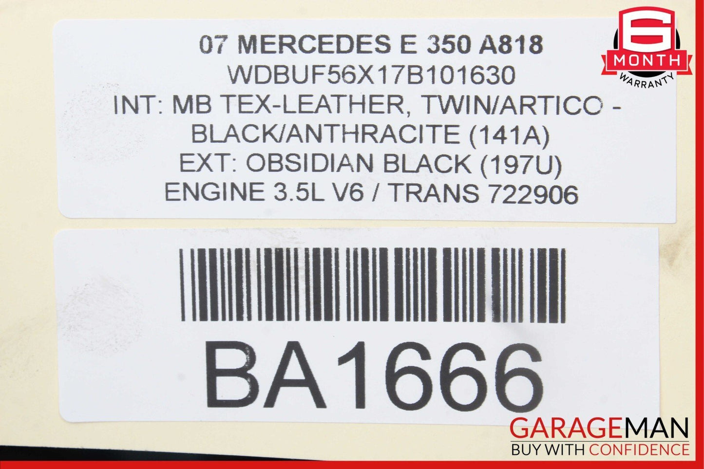 03-11 Mercedes W211 E350 Rear Left / Right Side Suspension Upper Control Arm OEM