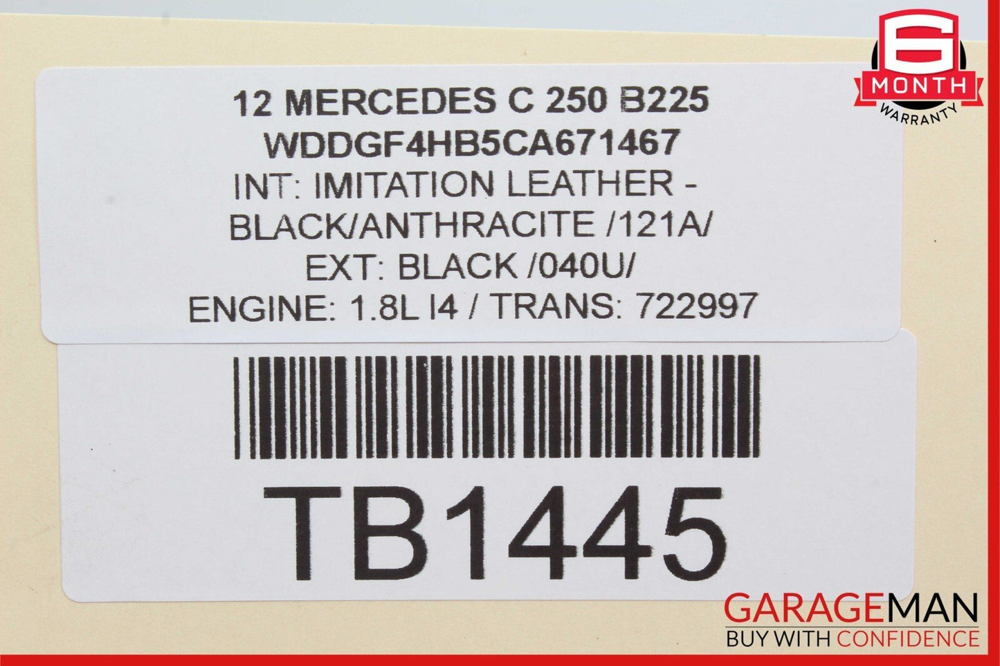 12-15 Mercedes W204 C250 SLK250 M271 Lower Oil Pan Section 2710141602 OEM