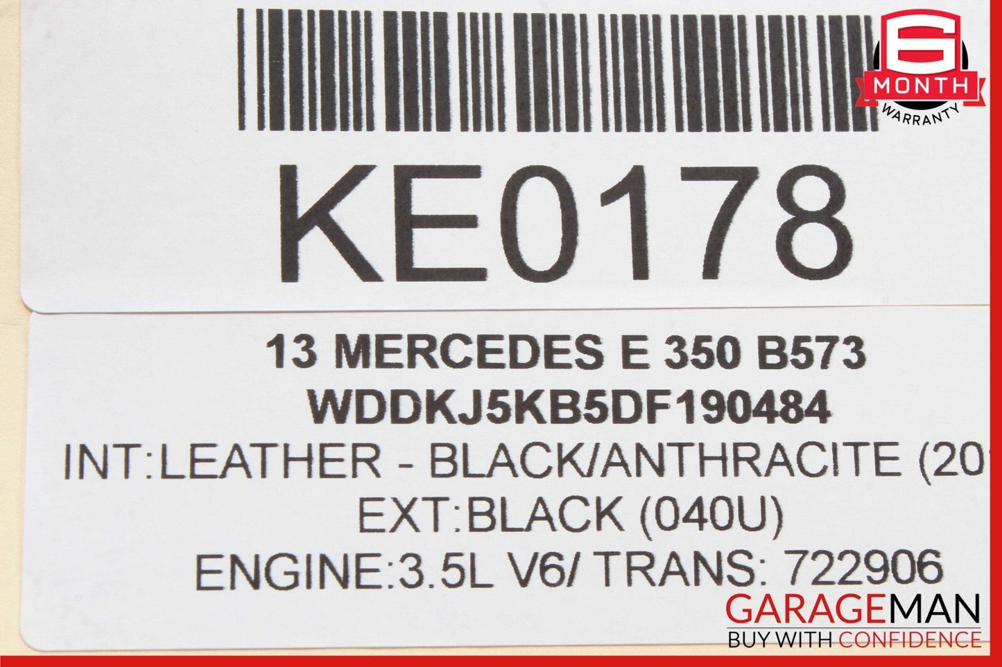 10-16 Mercedes W207 E350 E550 C300 Front Active Lane Assist Front Camera OEM