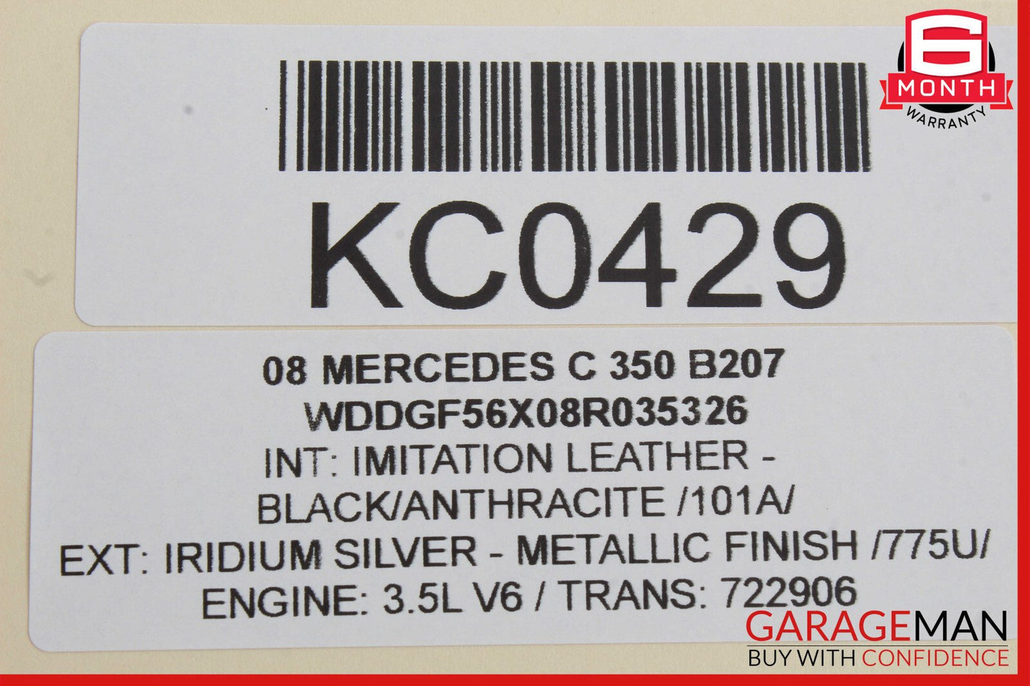 08-11 Mercedes W204 C350 C250 Navigation Command Head Unit DVD CD Audio OEM