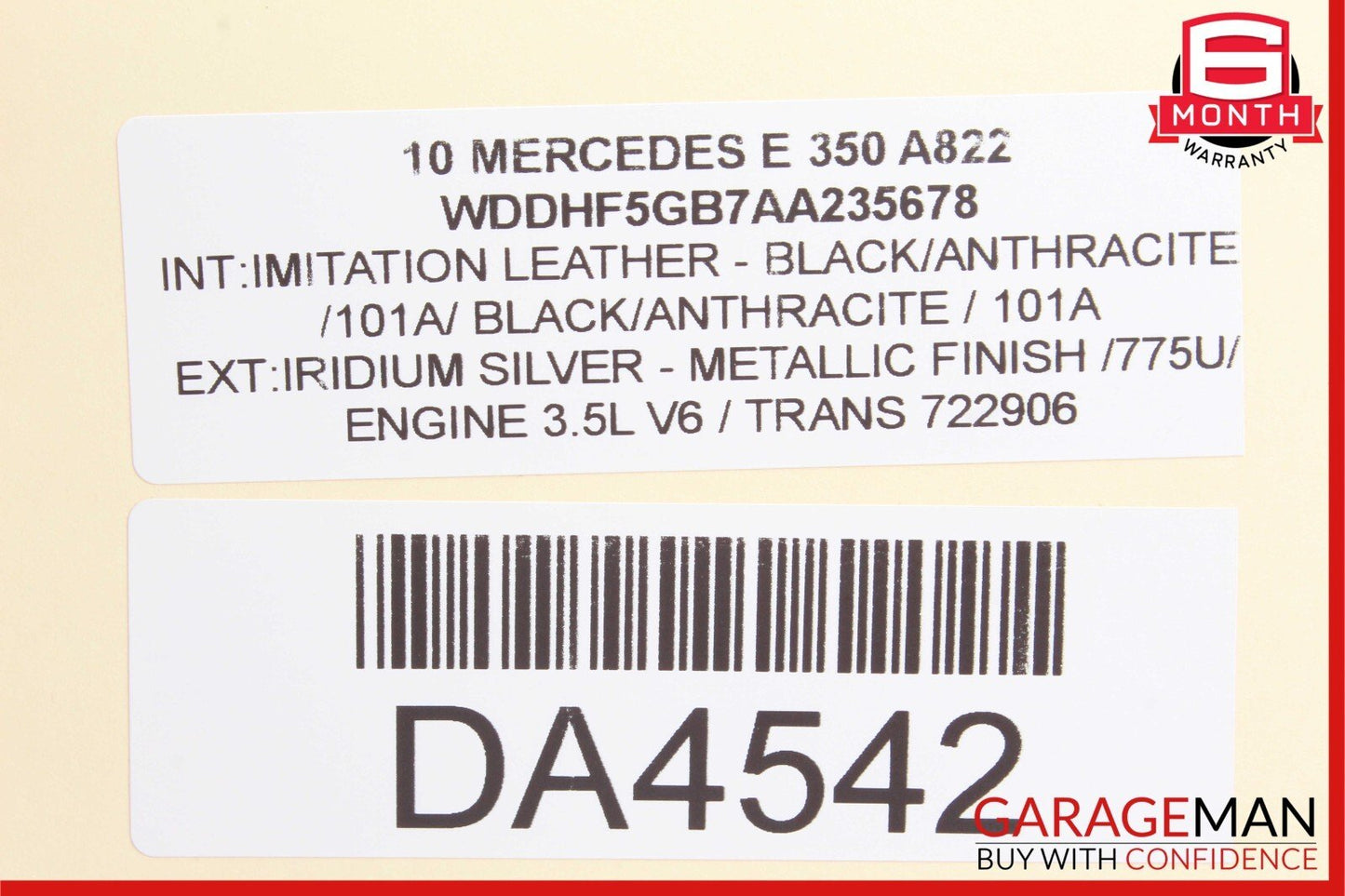 10-13 Mercedes W212 E350 E550 E400 Steering Wheel w/ Paddle Shifters Black OEM