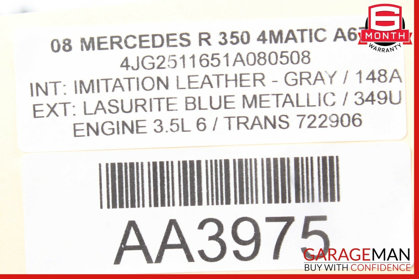 06-10 Mercedes W251 R350 R500 Center Dashboard Hazard ESP Control Switch OEM
