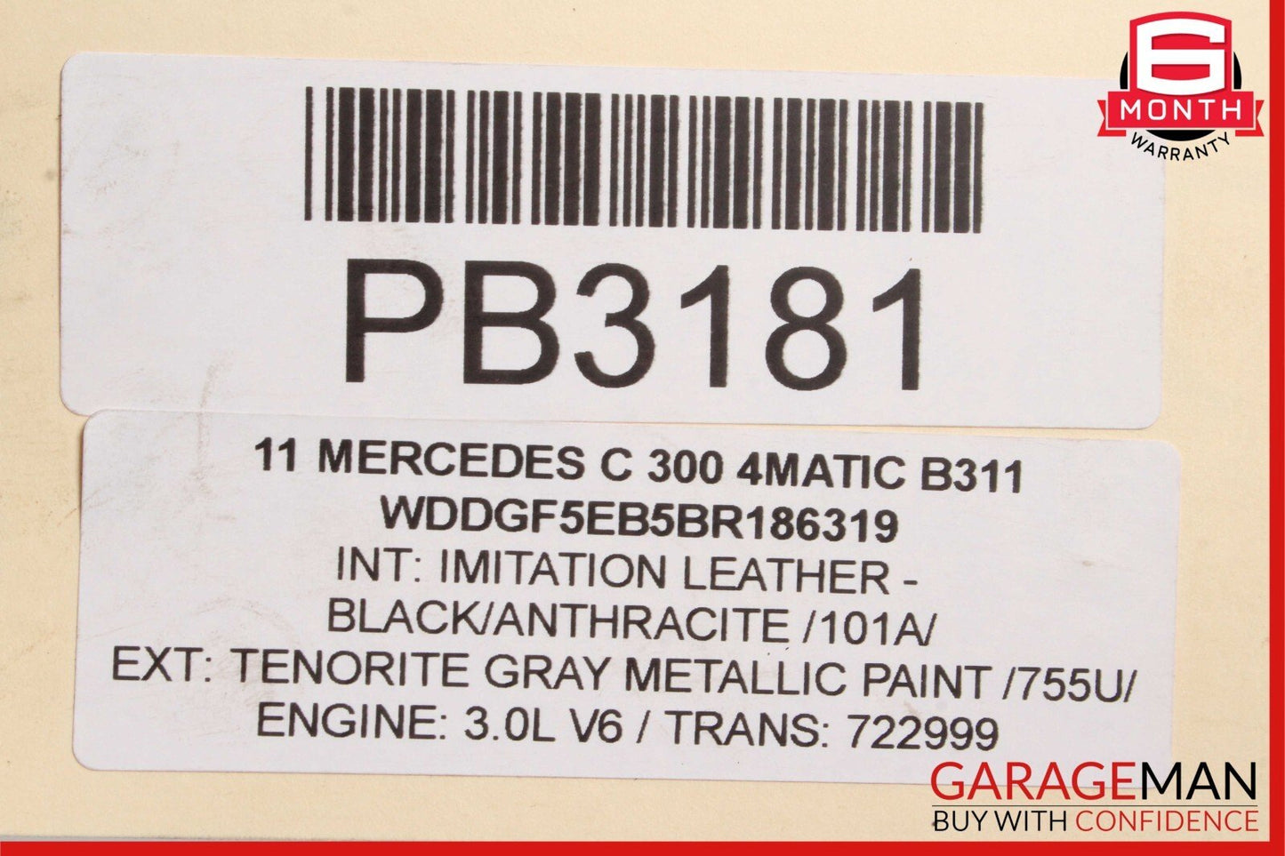 08-11 Mercedes W204 C300 RWD 7G Automatic Transmission Assembly 722.999 127k