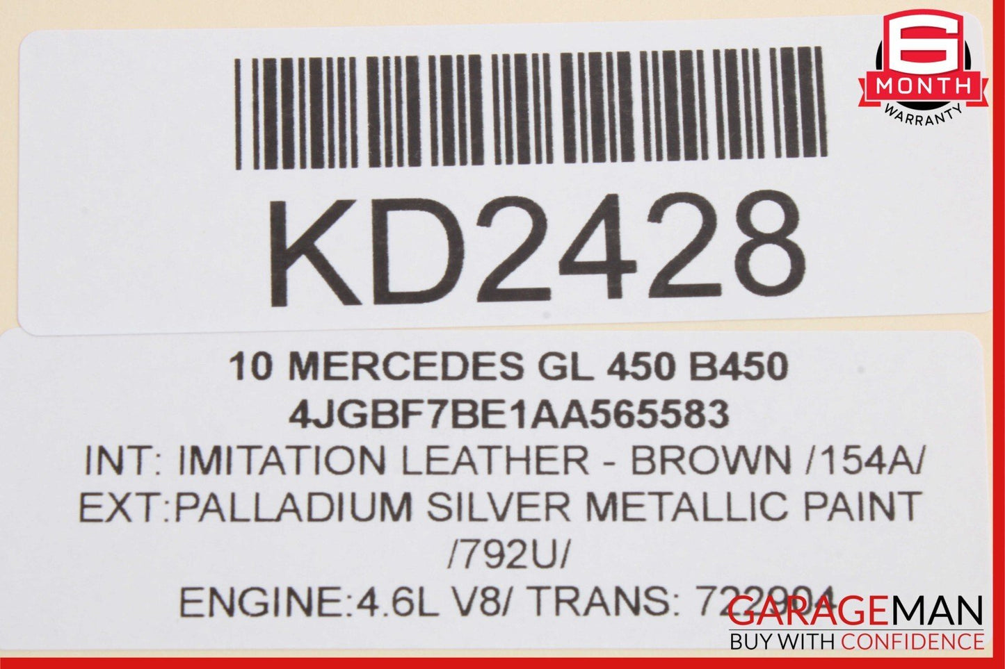 06-13 Mercedes GL450 R550 GL550 Front Right Side Door Lock Latch Actuator