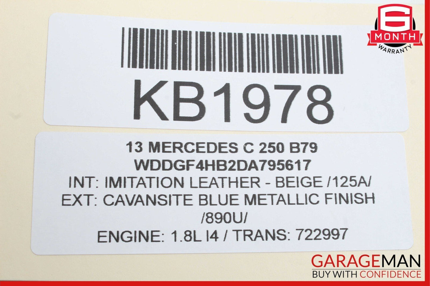 08-17 Mercedes W204 C300 C250 E350 Rear Left / Right Side Lower Control Arm