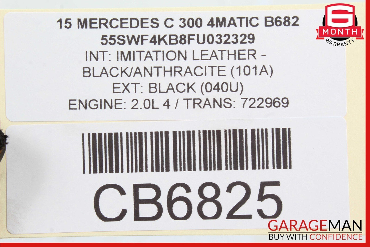 15-18 Mercedes W205 C300 2.0L DENSO Engine Starter Motor 2749062100 OEM