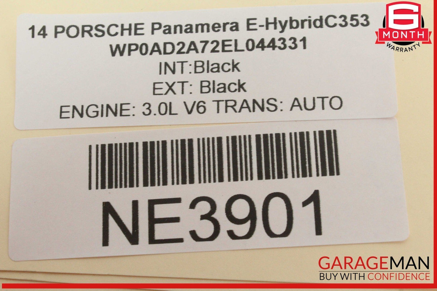 10-16 Porsche Panamera 970 E-Hybrid Front Left Driver Side Exterior Door Handle