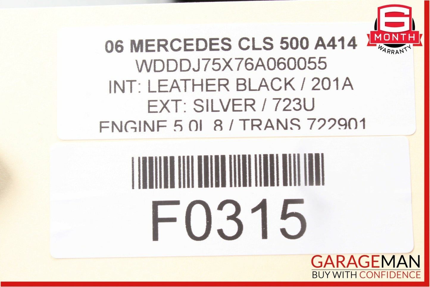 06-11 Mercedes W219 CLS500 CLS55 AMG Front Right Passenger Door Control Module