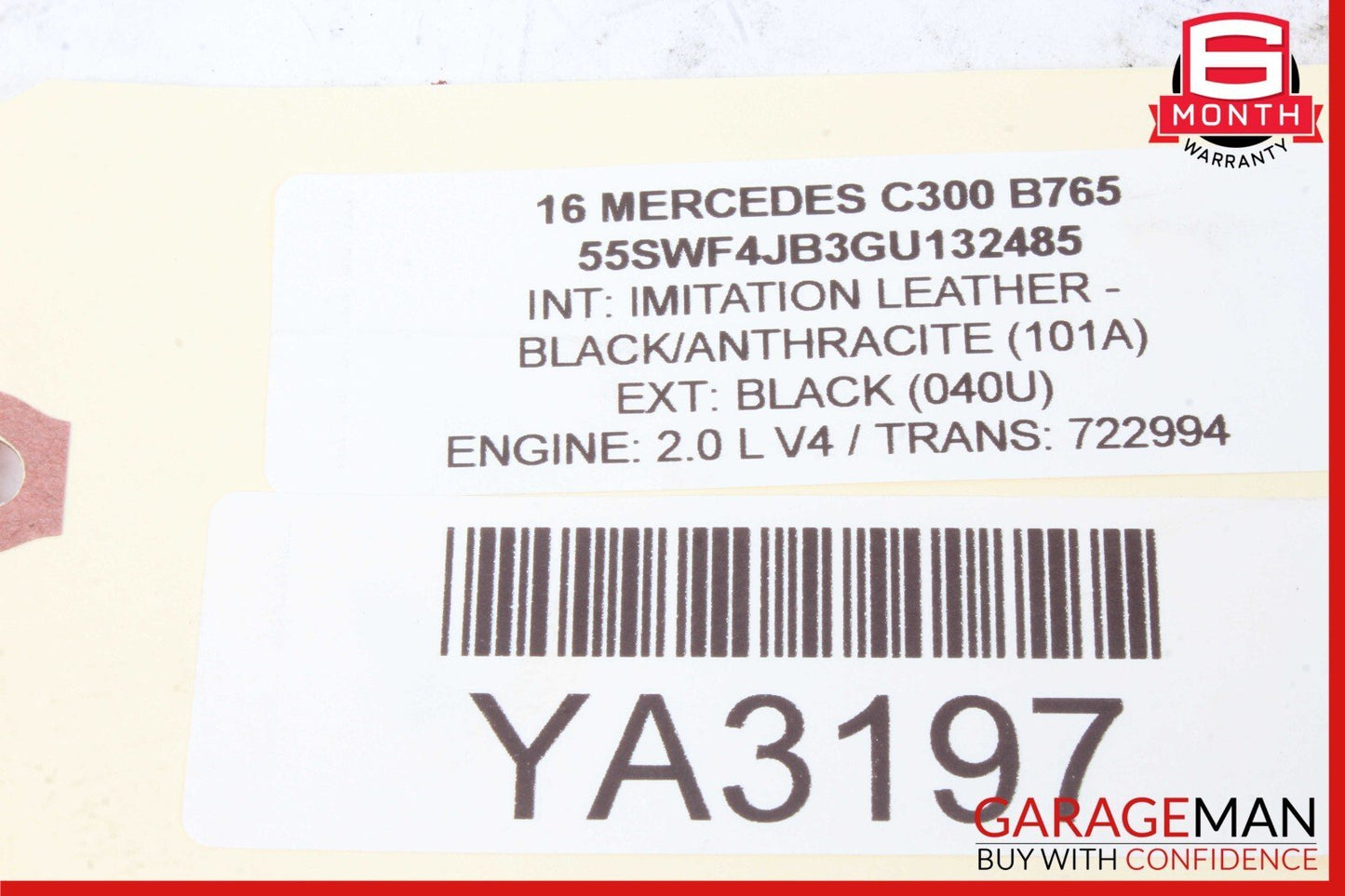 15-20 Mercedes W205 C300 C400 GLC300 Dash Headlight Switch Control Module Assy