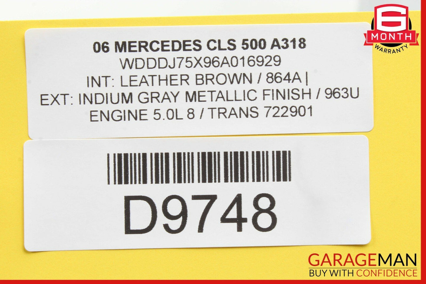 03-06 Mercedes W219 CLS500 E500 ECU Air Suspension Airmatic Control Module Unit