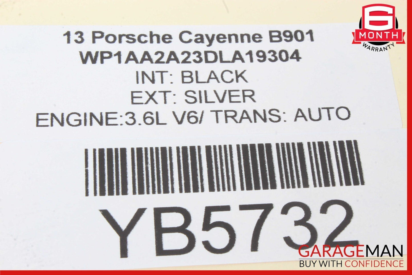 11-18 Porsche Cayenne 958 Rear or Front Right Exterior Door Handle Keyless Go