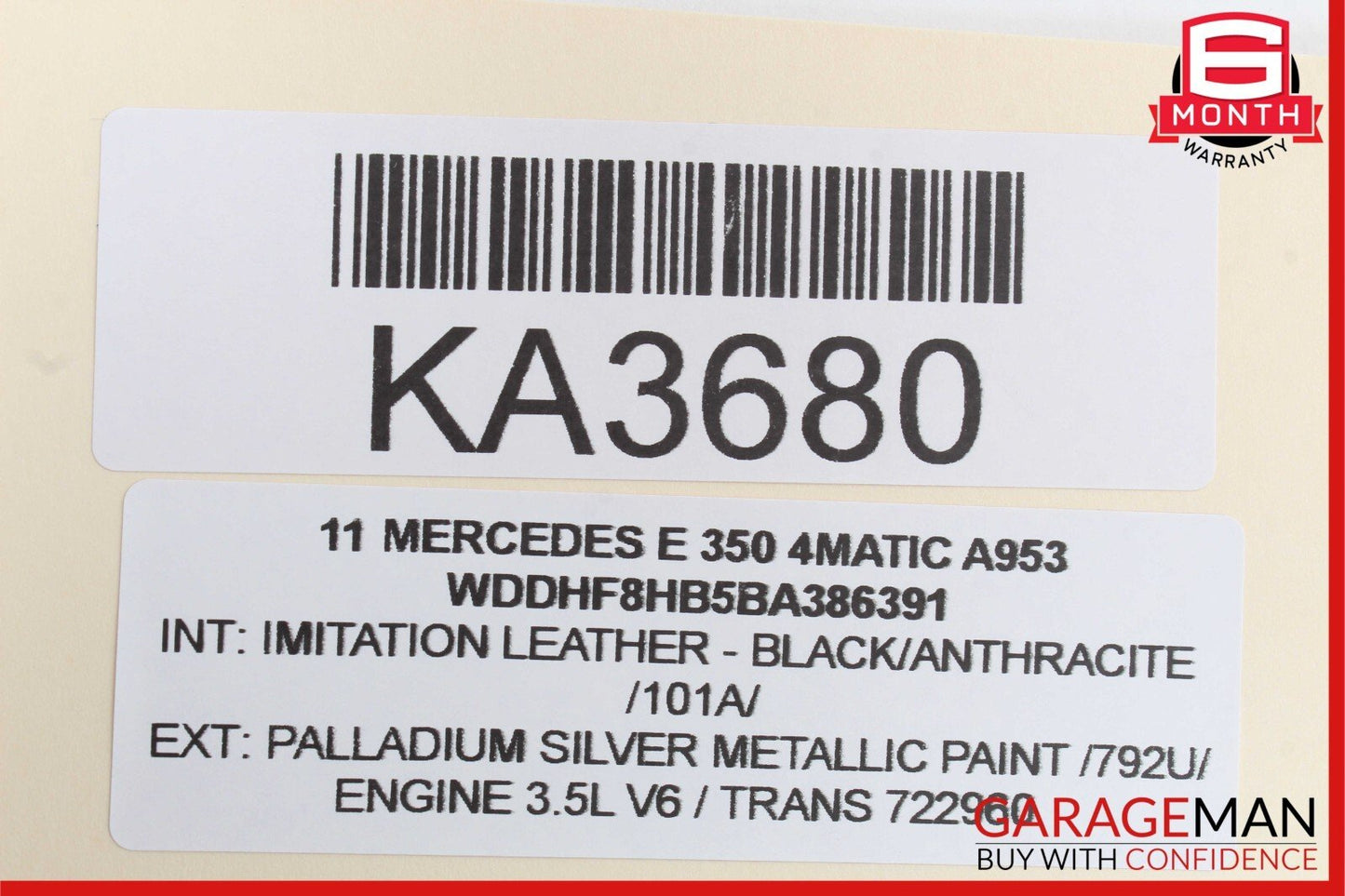10-16 Mercedes W212 E350 Front Right Side Door Panel Tweeter Speaker Cover OEM