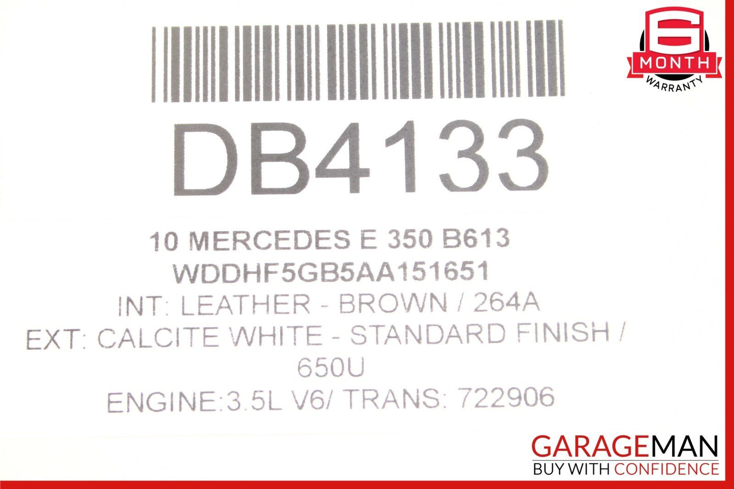 10-16 Mercedes W212 E350 C350 RWD 7G Automatic Transmission Assembly 722906 188k