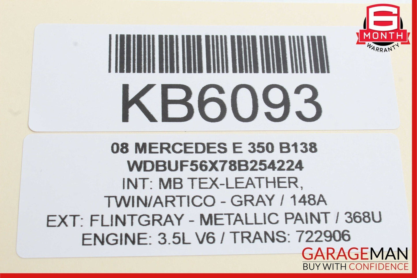 06-13 Mercedes W211 E350 S550 Front Right Engine Timing Chain Cover Plate OEM