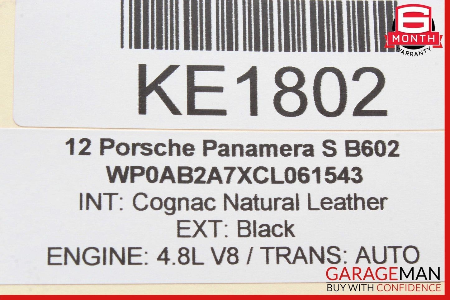 10-15 Porsche Panamera S TPMS Tire Pressure Monitor Sensor 97061810305 OEM