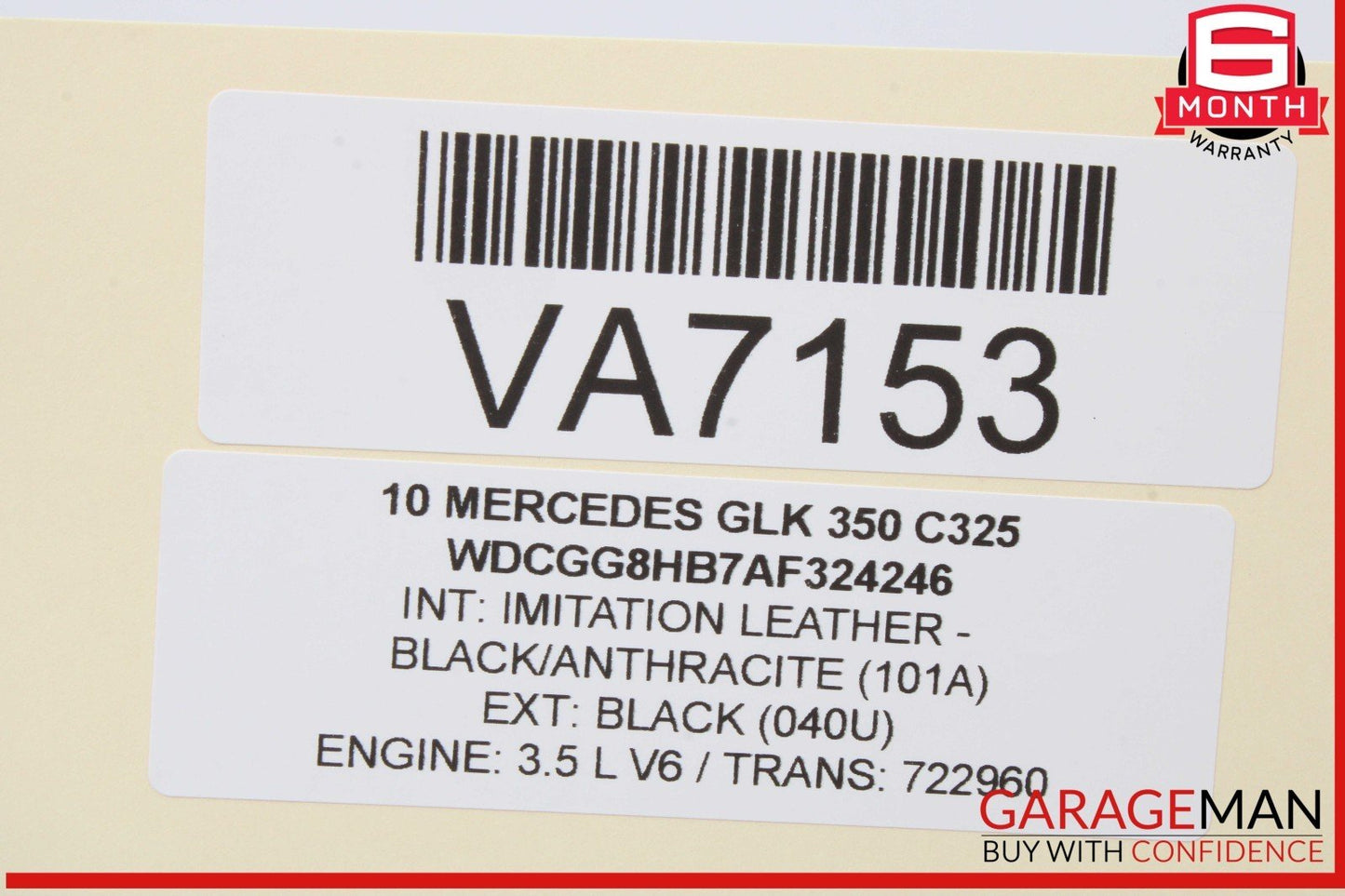 10-12 Mercedes-Benz X204 GLK350 Steering Column Combination Switch 2044404801