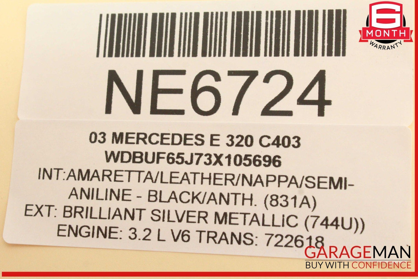 03-09 Mercedes W211 E320 Voice Communication Control Module Unit 2118203685 OEM