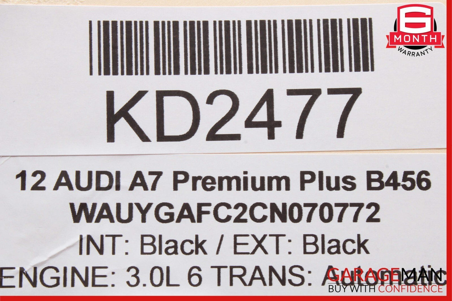 12-18 Audi A7 A6 Electric Parking Emergency Brake Control Module Unit OEM