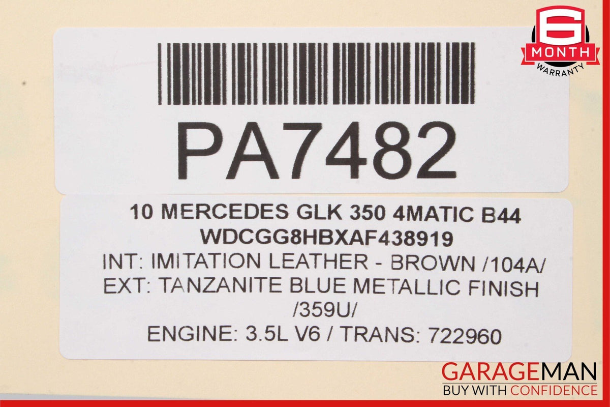 08-17 Mercedes GLK350 C350 E350 E400 Engine Motor Cooling Radiator OEM
