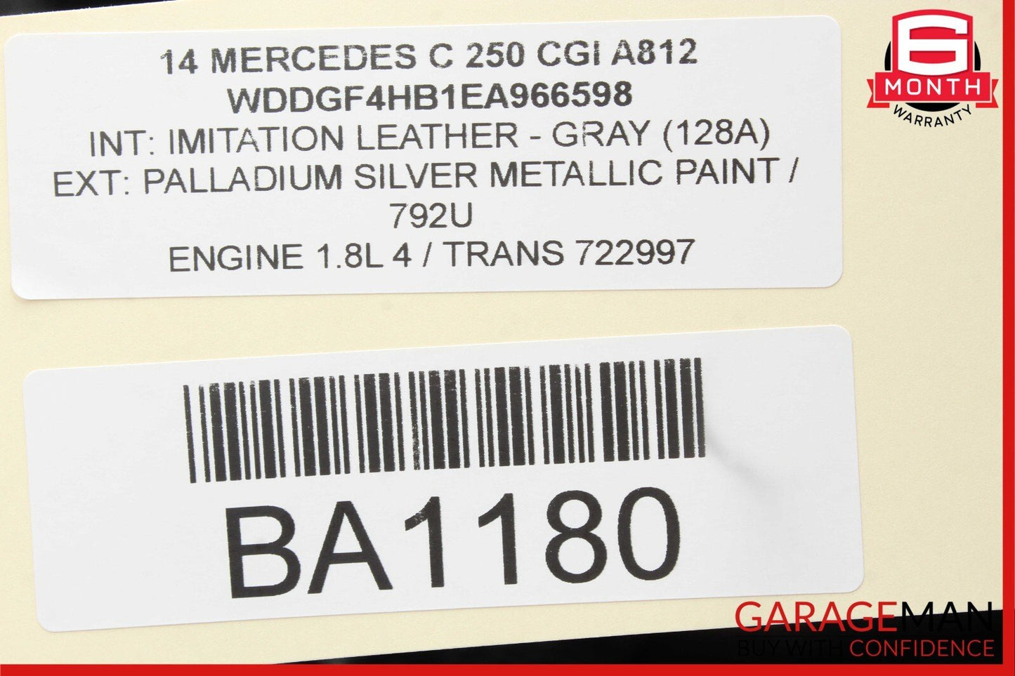 12-14 Mercedes W204 C250 C350 C300 Navigation Command Head Unit DVD CD Audio