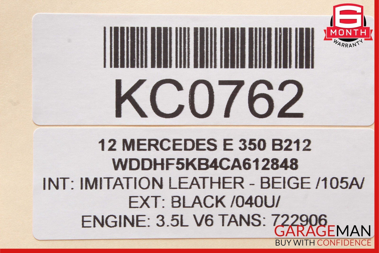 10-13 Mercedes W212 E350 E550 Front Left Driver Side Exterior Door Handle OEM