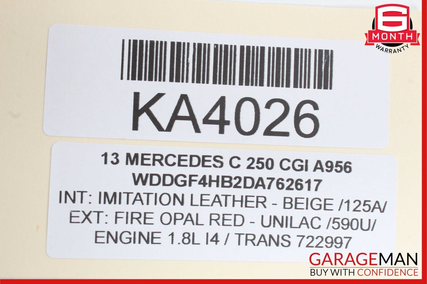 08-18 Mercedes W204 C250 Front Right Side Door Control Module 2129004214 OEM